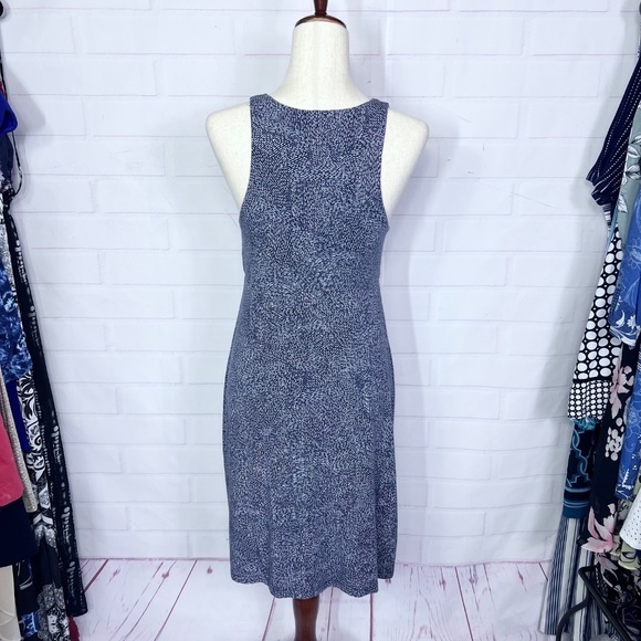 |•ATHLETA•| Navy Stretch Racerback Dress Size Small - Picture 4 of 6